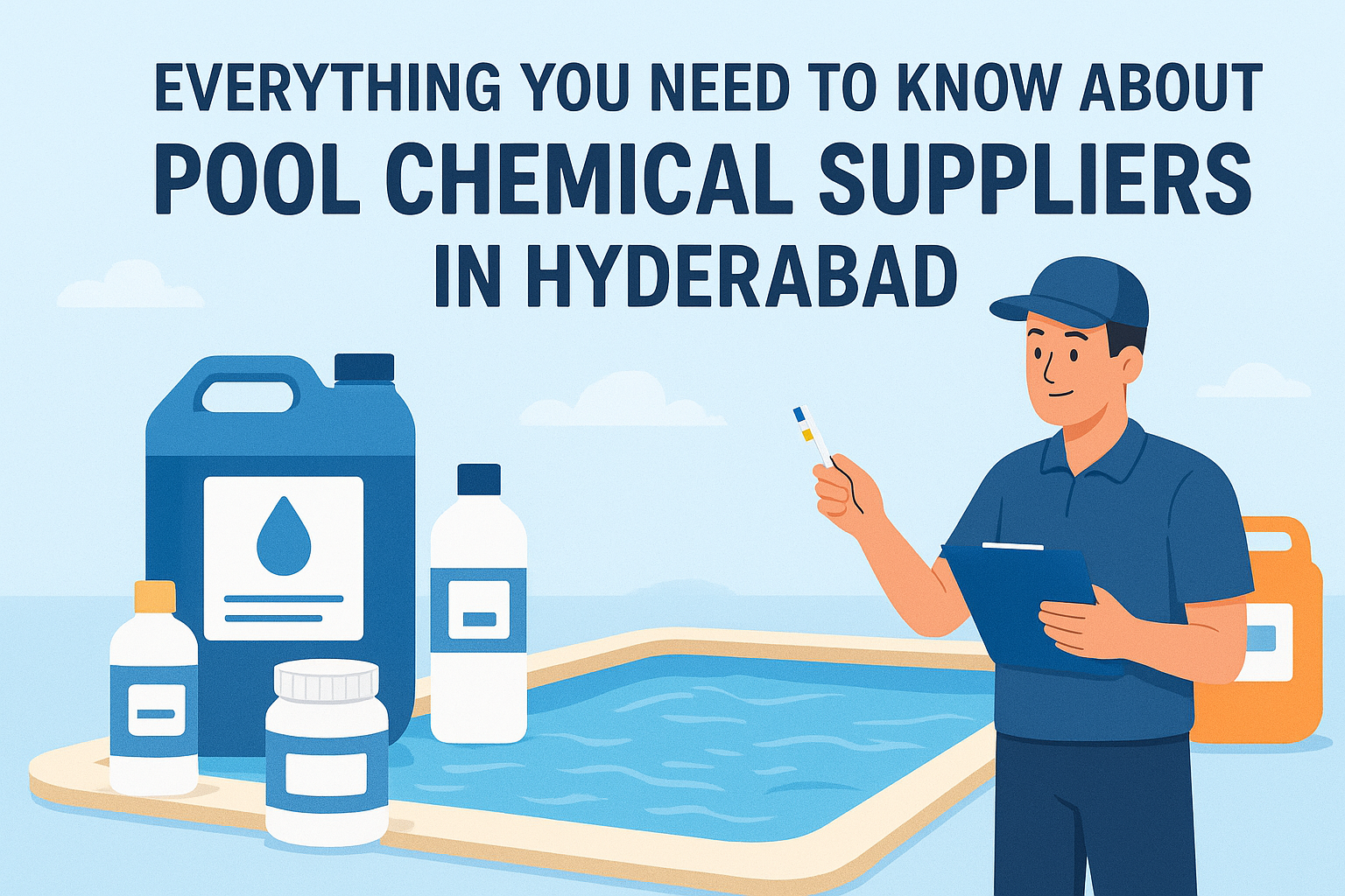 Everything You Need to Know About Pool Chemical Suppliers in Hyderabad